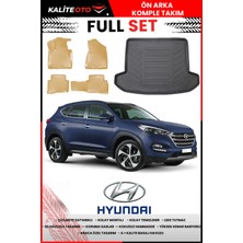 Hyundai Tucson 2020 Model 4d Bagaj ve Pro Serisi Havuzlu Bej Paspas Takımı