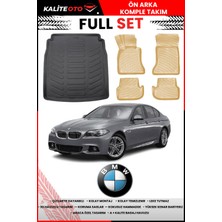 Bmw 5 Serisi F10 2016 Model 4d Bagaj ve Pro Serisi Havuzlu Bej Paspas Takımı