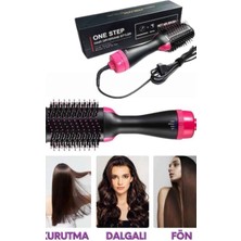 Astraltech Saç Şekillendirici Ve Saç Düzleştirici Fön Tarağı Tarak Fırça 1200w Saç Kurutma