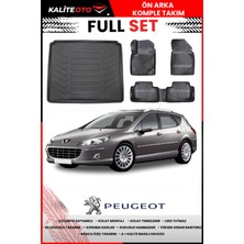 Peugeot 407 Station Vagon 2005 Model 4d Bagaj ve Pro Serisi Havuzlu Paspas Takımı