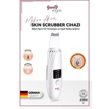 Beauty Vogue C2 Ultrasonik Spatula - Mikro Akımlı Cilt Temizleme, Siyah Nokta Giderici ve Lifting Cihazı Scrubber