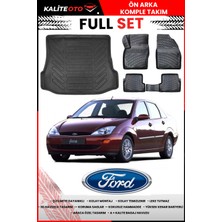 Ford Focus 1 Sedan 1998 Model 4d Bagaj ve Pro Serisi Havuzlu Paspas Takımı