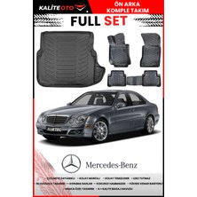 Mercedes E Serisi W211 2002-2009 4d Bagaj ve Pro Serisi Havuzlu Paspas Takımı