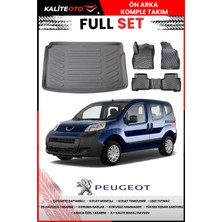 Peugeot Bipper 2009 Model 4d Bagaj ve Pro Serisi Havuzlu Paspas Takımı