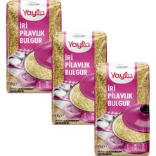 Yayla Iri Pilavlık Bulgur 1 kg X3