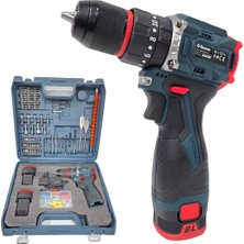 Prohummer PH321 Kömürsüz Akülü Vidalama Matkap Seti – 32 Parça, Armut Tipi Batarya, 16V 2AH, Çantalı