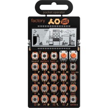 Teenage Engineering 10 0011 Po-16 Factory | Kurşun Synthesizer 15 Ses ve Mikro Davul
