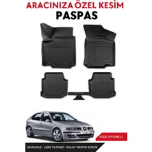 Seat Leon 1998-1999-2000-2001-2002-2003-2004 Model Araca Özel Havuzlu Paspas Takım
