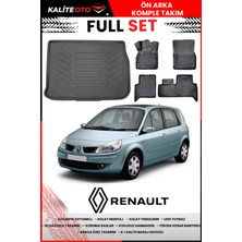 Renault Scenic 2 2006 Model 4d Bagaj ve Pro Serisi Havuzlu Paspas Takımı