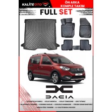 Dacia Dokker 2017 Model 4d Bagaj ve Pro Serisi Havuzlu Paspas Takımı