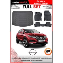 Nissan Qashqai 2015 Model Alt Bagaj Havuzu+Paspas Takımı Full Set+Hediyeli