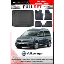 Volkswagen Caddy 2013 Model Bagaj Havuzu+Paspas Takımı Full Set