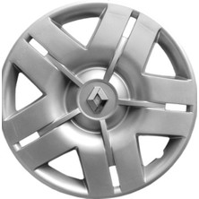 Yk Renault Kangoo / Symbol / Clio Uyumlu 14 Inç Jant Kapağı 4'lü Takım Amblem Hediyeli