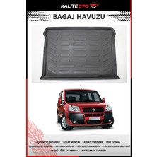 Fiat Doblo Combi 2015-2022 4d Bagaj Havuzu Araca Özel Birebir Uyumlu Kokusuz