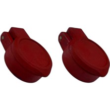 Peren Traktör 2 Adet Kırmızı Renk Traktör Hidrolik Jak Yaylı Toz Kapağı New Holland, Ford, Case