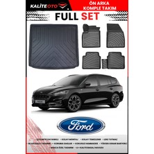 Ford Focus 4 Station Vagon 2019 Model 4d Üst Bagaj ve Pro Serisi Havuzlu Paspas Takımı