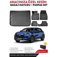 Ford Puma 2021-2022-2023-2024-2025 Model Üst Bagaj Havuzu+Paspas Full Takım+Hediyeli