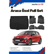 Hyundai I20 2023 Model Yumuşak Paspas+Bagaj Havuzu Seti