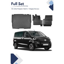 Fiat Ulysee 8+1 2025 Model Tam Uyumlu Paspas+Bagaj Havuzu Seti