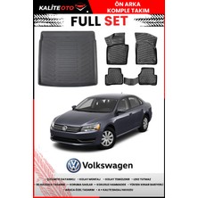 Volkswagen Passat B7 2010-2015 4d Bagaj ve Pro Serisi Havuzlu Paspas Takımı