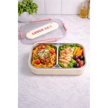 Brillant 2 Bölmeli Paslanmaz Çelik Lunch Box BR-6669 23X16X8CM