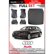 Audi A4 B8 Station Vagon 2008-2016 4d Bagaj ve Pro Serisi Havuzlu Paspas Takımı