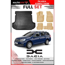 Dacia Logan Mcv 2014 Model 4d Bagaj ve Pro Serisi Havuzlu Bej Paspas Takımı