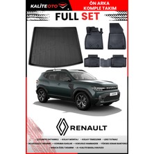 Renault Duster Full Hybrid 2024 Model Bagaj Havuzu+Paspas Takımı Full Set