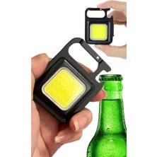Astraltech Işıldak USB Şarjlı Cep El Feneri Taşınabilir Mini Led Işık Çok Fonksiyonlu