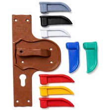 Tuncel Teknik Bariyerli ve Güvenli Kırılmaz Kapi Kolu Kahve Ayna Kahve Kol