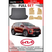 Kia Sportage 2016 Model 4d Bagaj ve Pro Serisi Havuzlu Bej Paspas Takımı