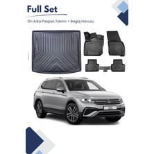 Volkswagen Tiguan All Space 5 Koltuk 2025 Model Tam Uyumlu Paspas+Bagaj Havuzu Seti