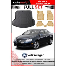 Volkswagen Jetta 2010 Model 4d Bagaj ve Pro Serisi Havuzlu Bej Paspas Takımı