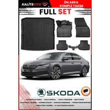 Skoda Super B 2018 Model Bagaj Havuzu+Paspas Takımı Full Set+Hediyeli