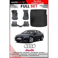 Audi A7 2015 Model 4d Bagaj ve Pro Serisi Havuzlu Paspas Takımı