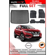 Nissan Qashqai 2020 Model Üst Bagaj Havuzu+Paspas Takımı Full Set+Hediyeli