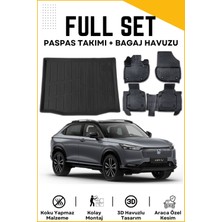 Honda Hr-V 2024 Model Birebir Uyumlu Bagaj Havuzu+Paspas Seti