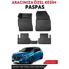 Peugeot 308 2024 Model Araca Özel Havuzlu Paspas Takım