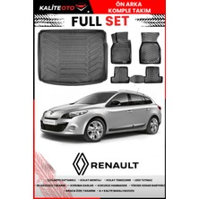 Renault Megane 3 Sport Tourer 2016 Model 4d Bagaj ve Pro Serisi Havuzlu Paspas Takımı