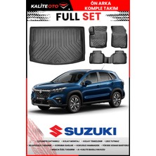 Suzuki S-Cross 2022 Sonrası 4d Alt Bagaj ve Pro Serisi Havuzlu Paspas Takımı