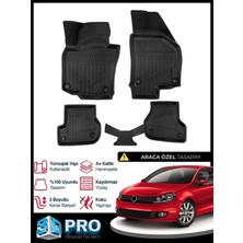 Rich Oto Paspas Vw Golf 6 3D Havuzlu Paspas 2009 2010 2011 2012 Model Kokusuz