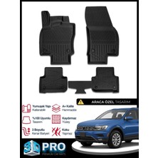 Rich Oto Paspas Vw Tiguan 3D Havuzlu Paspas 2016 2017 2018 2019 2020 2021 2022 2023 Model