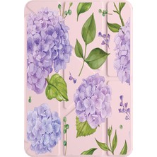 Adasena Ipad 7. 8. 9. Nesil 10.2" Kılıf Uyku Modlu Kalem Bölmeli Kalıcı Baskı Ortanca