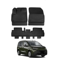 Rich Oto Paspas Toyota Proace City 3D Havuzlu Paspas 2021 2022 2023 2024 2025 2026 Model Kokusuz