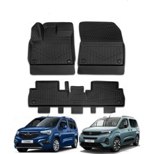 Rich Oto Paspas Opel Combo E 3D Havuzlu Paspas 2019 2020 2021 2022 2023 2024 2025 2026 Model Kokusuz