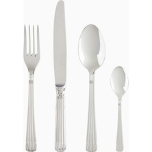 Christofle Osiris 24 Parça Paslanmaz Çelik Çatal Bıçak Seti