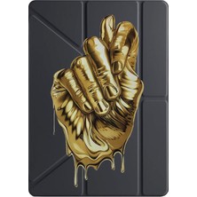 Adasena Ipad 7. 8. 9. Nesil 10.2" Kılıf Uyku Modlu Kalem Bölmeli Kalıcı Baskı El Hareketi