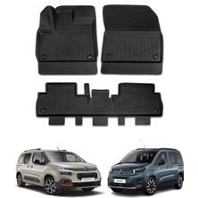 Rich Oto Paspas Citroen Berlingo 3D Havuzlu Paspas 2019 2020 2021 2022 2023 2024 2025 2026 Model Kokusuz