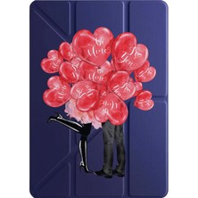 Adasena Ipad 7. 8. 9. Nesil 10.2" Kılıf Uyku Modlu Kalem Bölmeli Kalıcı Baskı Sevgilimm