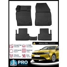 Rich Oto Paspas Opel Astra L 3D Havuzlu Paspas 2021 2022 2023 2024 2025 2026 Model Kokusuz